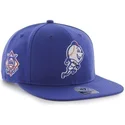 bla-snapback-flat-cap-med-new-york-mets-mlb-maskotlogo-fra-47-brand