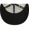 beige-og-sort-snapback-9fifty-chicago-bulls-nba-logo-kasket-fra-new-era