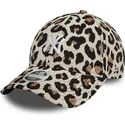 kasketter-buet-leopard-justerbar-rem-9forty-jacquard-fra-new-york-yankees-mlb-af-new-era