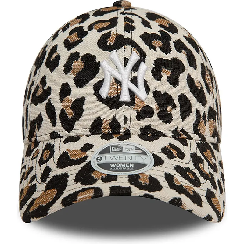 kasketter-buet-leopard-justerbar-rem-9forty-jacquard-fra-new-york-yankees-mlb-af-new-era kasketter-buet-leopard-justerbar-rem-9forty-jacquard-fra-new-york-yankees-mlb-af-new-era