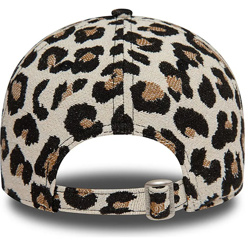kasketter-buet-leopard-justerbar-rem-9forty-jacquard-fra-new-york-yankees-mlb-af-new-era kasketter-buet-leopard-justerbar-rem-9forty-jacquard-fra-new-york-yankees-mlb-af-new-era