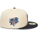 beige-og-marinebla-59fifty-team-colour-fitted-cap-fra-new-york-yankees-mlb-fra-new-era