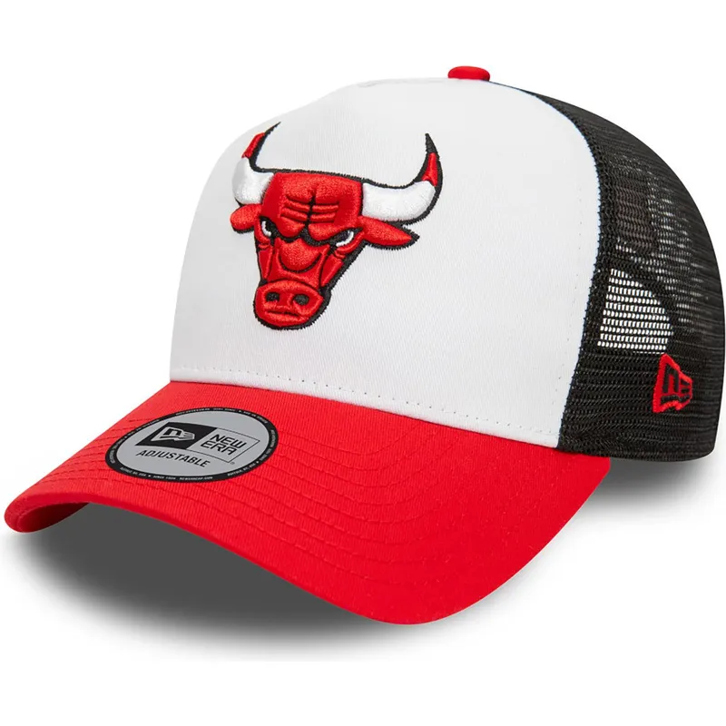 kasketter-buet-multicolor-snapback-a-frame-fra-chicago-bulls-nba-af-new-era