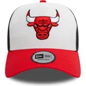 kasketter-buet-multicolor-snapback-a-frame-fra-chicago-bulls-nba-af-new-era