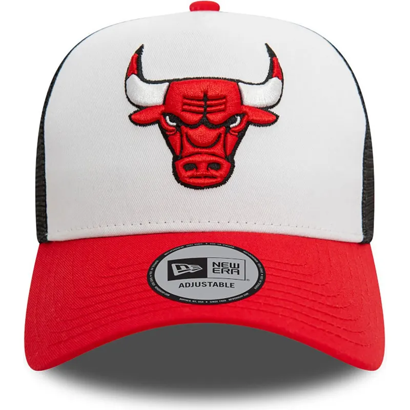 kasketter-buet-multicolor-snapback-a-frame-fra-chicago-bulls-nba-af-new-era