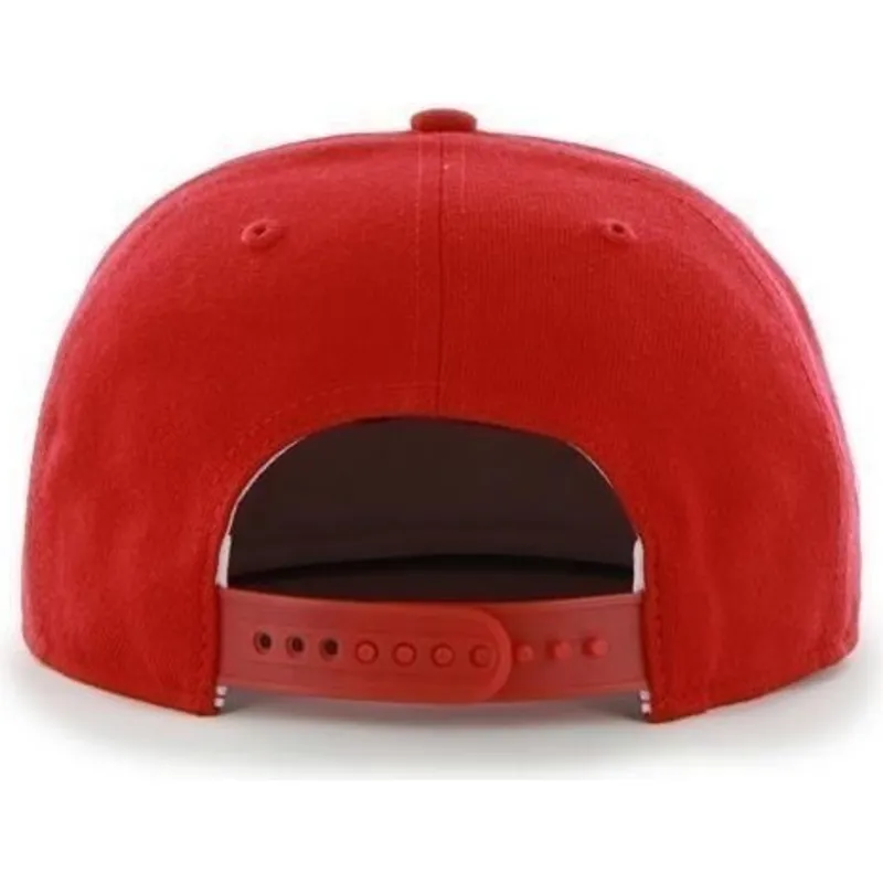 kasketter-flad-rod-snapback-fra-new-york-yankees-mlb-af-47-brand