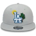 gra-fladskygget-snapback-9fifty-summer-icon-los-angeles-dodgers-mlb-kasket-fra-new-era