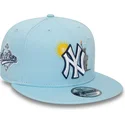 kasketter-flad-bla-snapback-claro-9fifty-summer-icon-fra-new-york-yankees-mlb-af-new-era