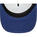 gra-og-bla-los-angeles-dodgers-mlb-a-frame-logo-truckerkasket-fra-new-era