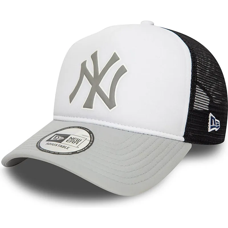 kasketter-buet-gra-snapback-a-frame-fra-new-york-yankees-mlb-af-new-era