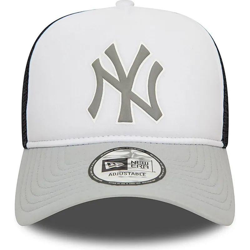 kasketter-buet-gra-snapback-a-frame-fra-new-york-yankees-mlb-af-new-era