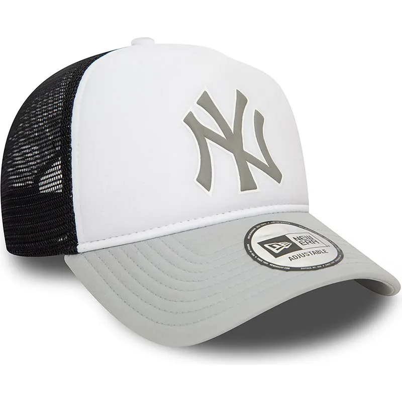 kasketter-buet-gra-snapback-a-frame-fra-new-york-yankees-mlb-af-new-era