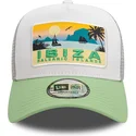 gorra-trucker-hvid-og-gron-a-frame-summer-fra-ibiza-byer-og-strande-af-new-era