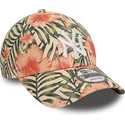 new-york-yankees-mlb-new-era-9forty-justerbar-tropisk-multifarvet-bojet-kasket