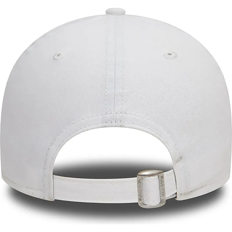 hvid-justerbar-buet-kasket-9forty-fra-new-era