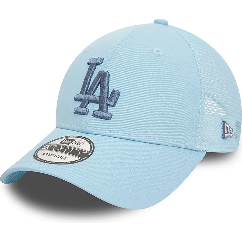kasketter-buet-bla-snapback-9forty-home-field-fra-los-angeles-dodgers-mlb-af-new-era