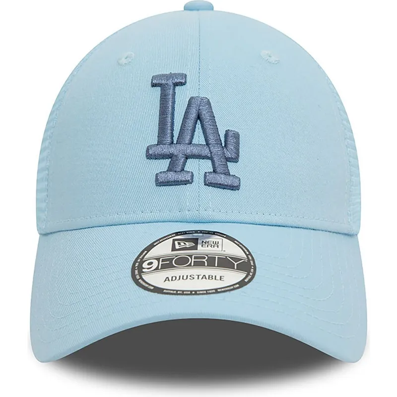 kasketter-buet-bla-snapback-9forty-home-field-fra-los-angeles-dodgers-mlb-af-new-era