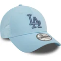 kasketter-buet-bla-snapback-9forty-home-field-fra-los-angeles-dodgers-mlb-af-new-era