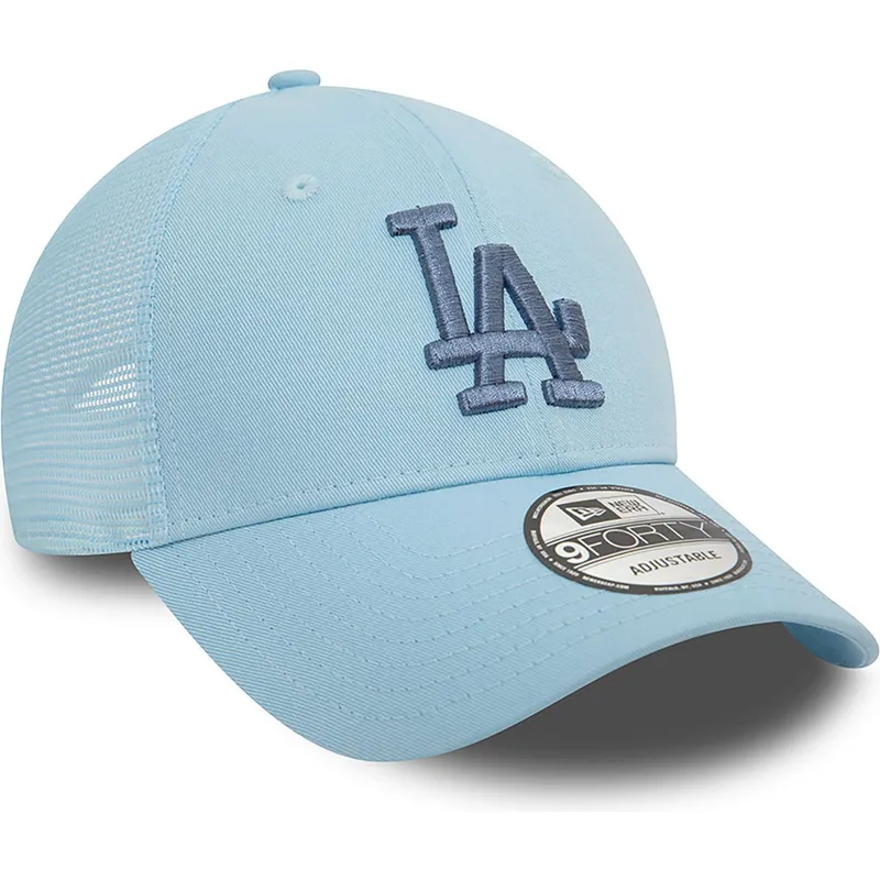 kasketter-buet-bla-snapback-9forty-home-field-fra-los-angeles-dodgers-mlb-af-new-era