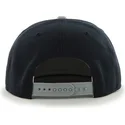 sort-fladskaermskasket-med-gra-skygge-snapback-fra-new-york-yankees-mlb-sure-shot-af-47-brand