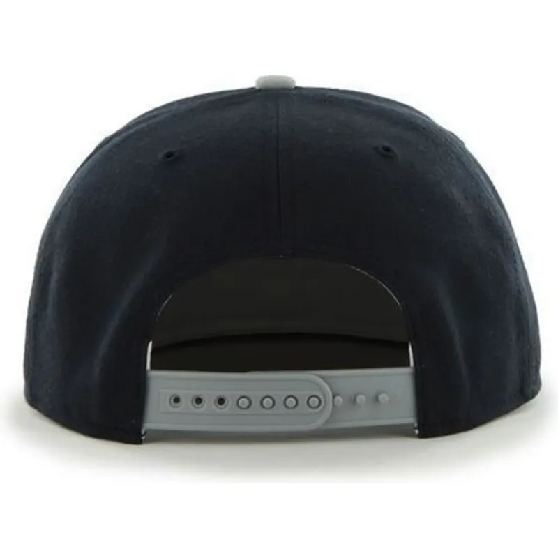 kasketter-flad-marinebla-snapback-fra-new-york-yankees-mlb-af-47-brand