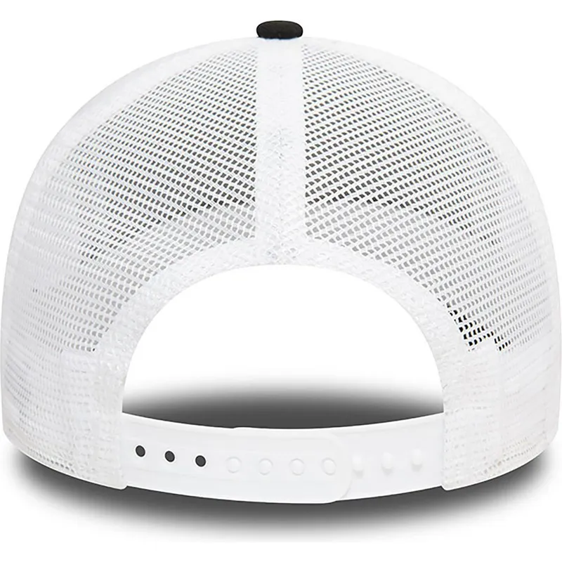 sort-og-hvid-a-frame-seasonal-infill-trucker-kasket-fra-los-angeles-dodgers-mlb-fra-new-era