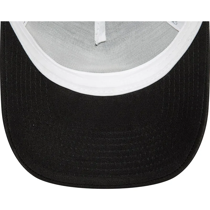 sort-og-hvid-a-frame-seasonal-infill-trucker-kasket-fra-los-angeles-dodgers-mlb-fra-new-era