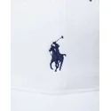 hvid-justerbar-buet-kasket-med-blat-logo-cotton-terry-classic-sport-fra-polo-ralph-lauren