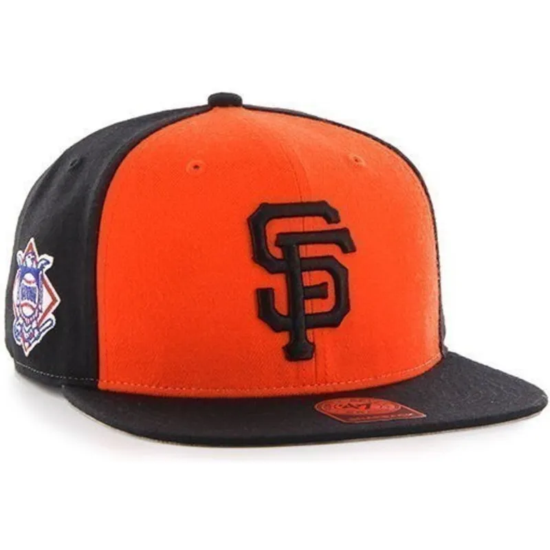 kasketter-flad-sort-snapback-fra-san-francisco-giants-mlb-af-47-brand kasketter-flad-sort-snapback-fra-san-francisco-giants-mlb-af-47-brand