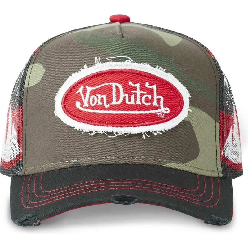kasketter-buet-camouflage-snapback-til-barn-af-von-dutch