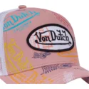rosa-og-hvid-trucker-kasket-le-pou-fra-von-dutch
