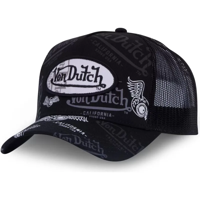 von-dutch-le-gre-sort-trucker-kasket