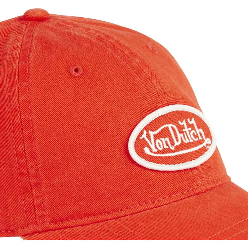 buet-justerbar-orange-kasket-log-ora-fra-von-dutch