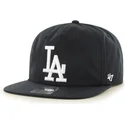 sort-snapback-kasket-med-flad-skygge-fra-los-angeles-dodgers-mlb-fra-47-brand
