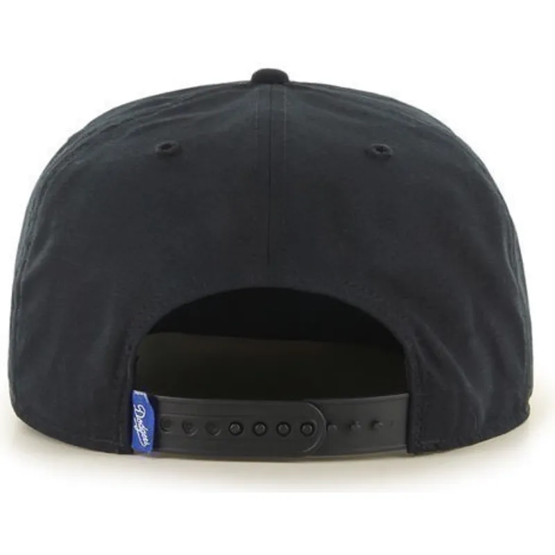 kasketter-flad-sort-snapback-fra-los-angeles-dodgers-mlb-af-47-brand