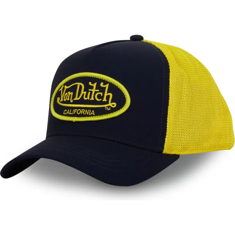 gul-og-sort-blye-ct-trucker-kasket-fra-von-dutch