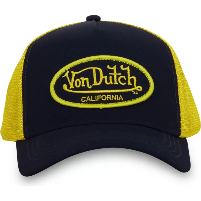 gul-og-sort-blye-ct-trucker-kasket-fra-von-dutch