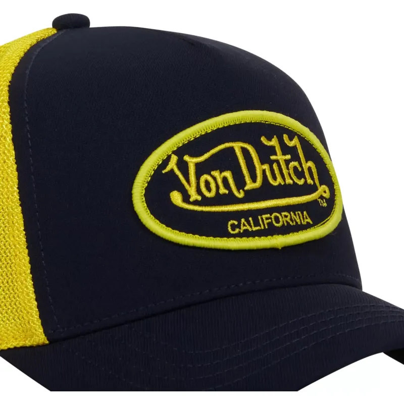 sort-og-gul-trucker-kasket-blye-ct-fra-von-dutch