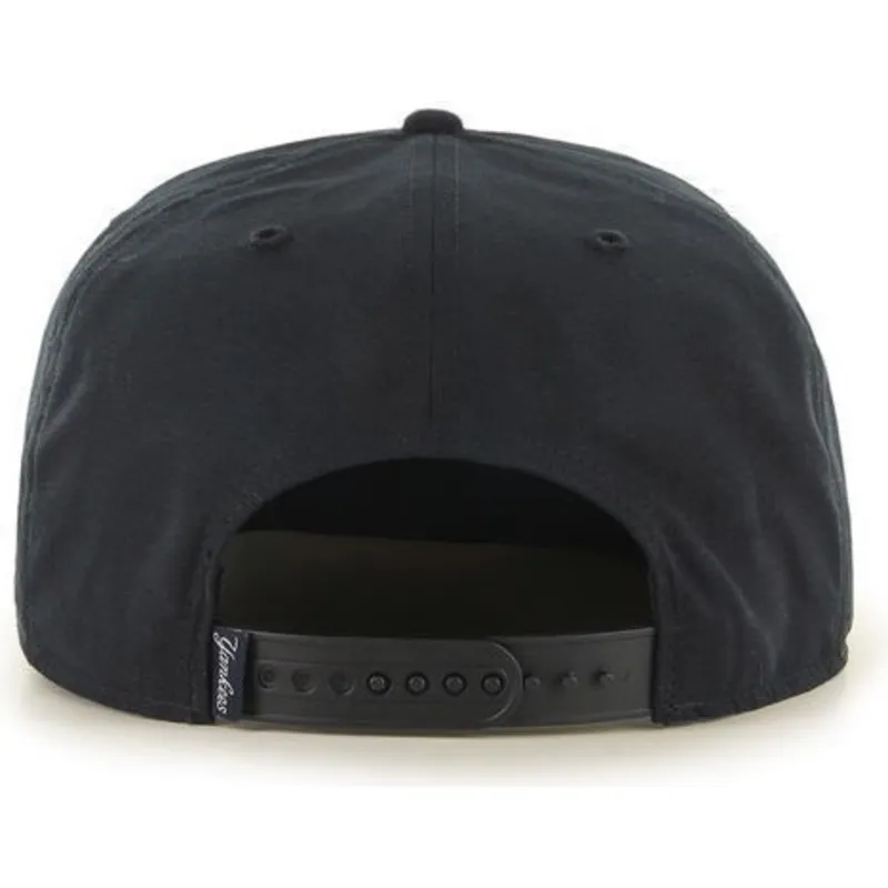 kasketter-flad-sort-snapback-fra-new-york-yankees-mlb-af-47-brand kasketter-flad-sort-snapback-fra-new-york-yankees-mlb-af-47-brand