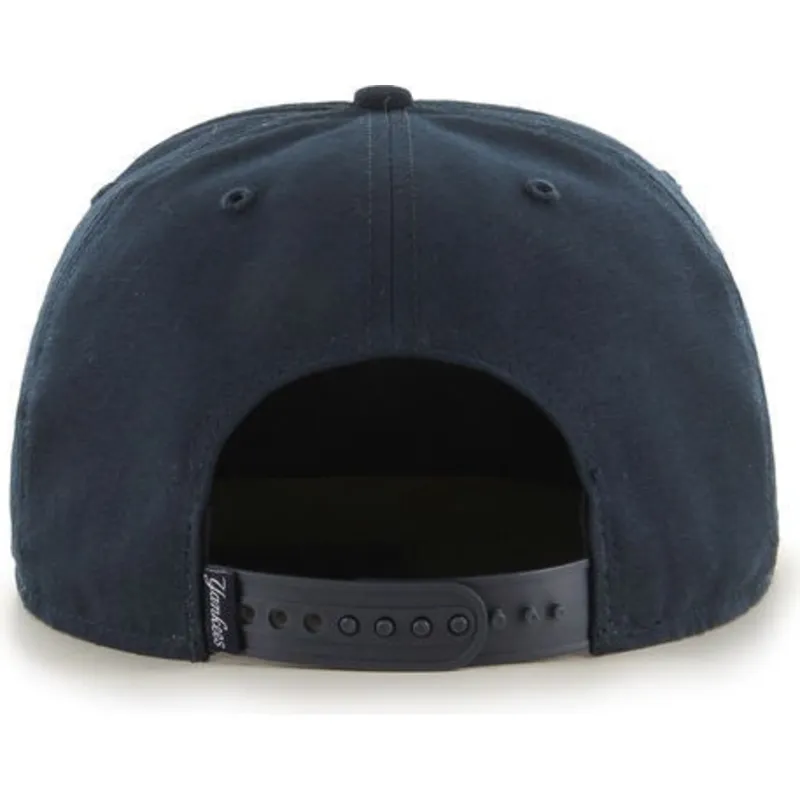 kasketter-flad-marinebla-snapback-fra-new-york-yankees-mlb-af-47-brand kasketter-flad-marinebla-snapback-fra-new-york-yankees-mlb-af-47-brand