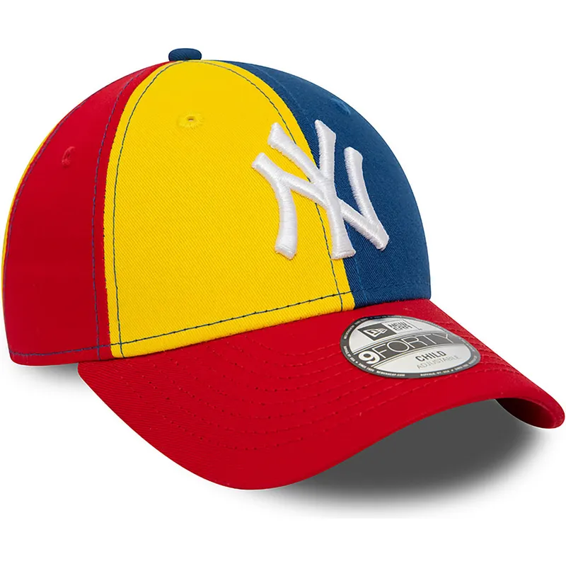 justerbar-buet-kasket-i-flere-farver-til-dreng-9forty-block-fra-new-york-yankees-mlb-fra-new-era