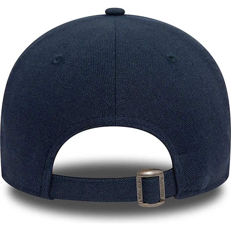 justerbar-marinebla-buet-kasket-9forty-linen-fra-los-angeles-dodgers-mlb-fra-new-era