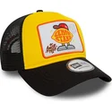 kasketter-buet-gul-snapback-a-frame-af-new-era
