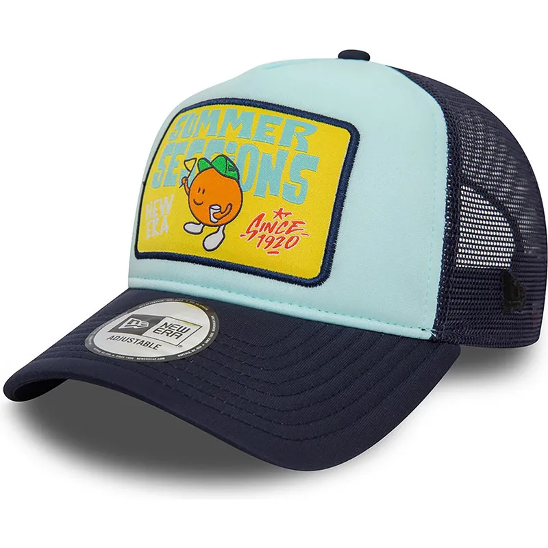 kasketter-buet-bla-snapback-a-frame-af-new-era kasketter-buet-bla-snapback-a-frame-af-new-era