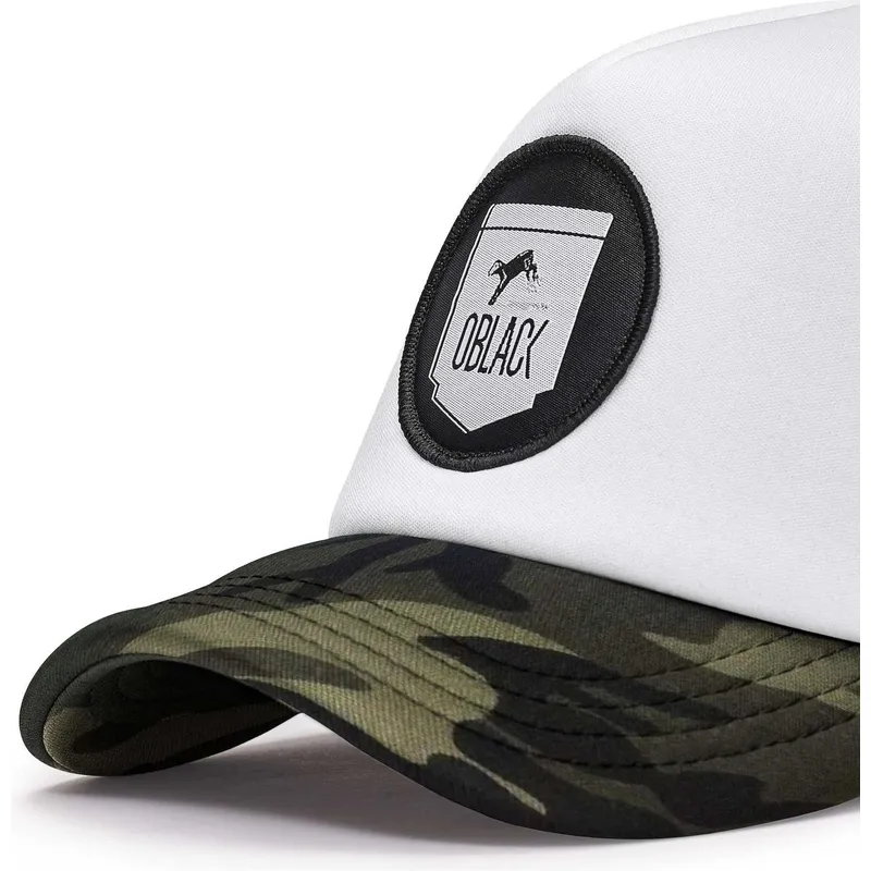hvid-sort-og-camouflage-classic-trucker-kasket-fra-oblack