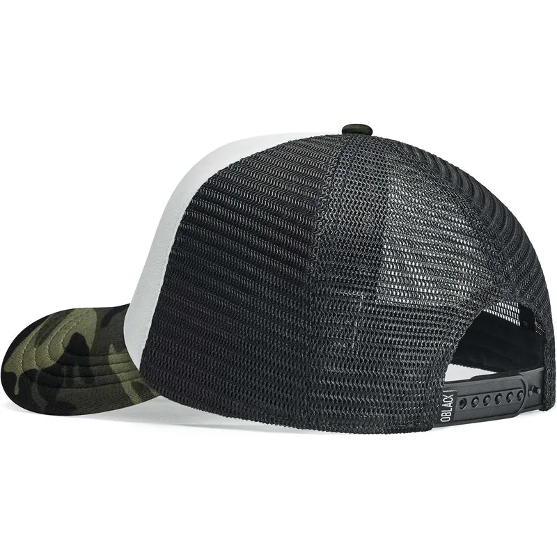 hvid-sort-og-camouflage-classic-trucker-kasket-fra-oblack