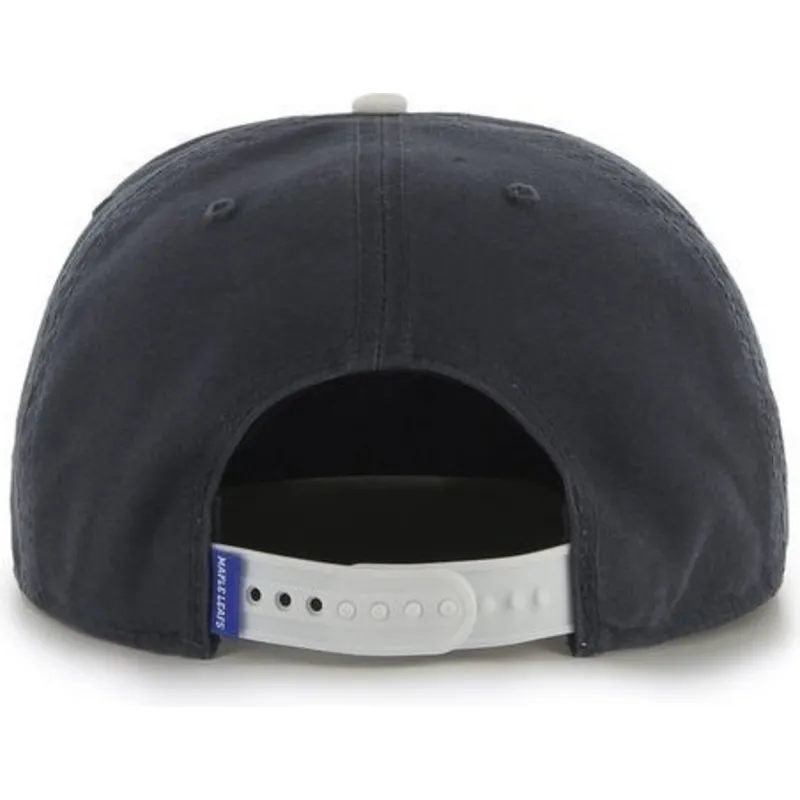 kasketter-flad-marinebla-snapback-fra-toronto-maple-leafs-nhl-af-47-brand