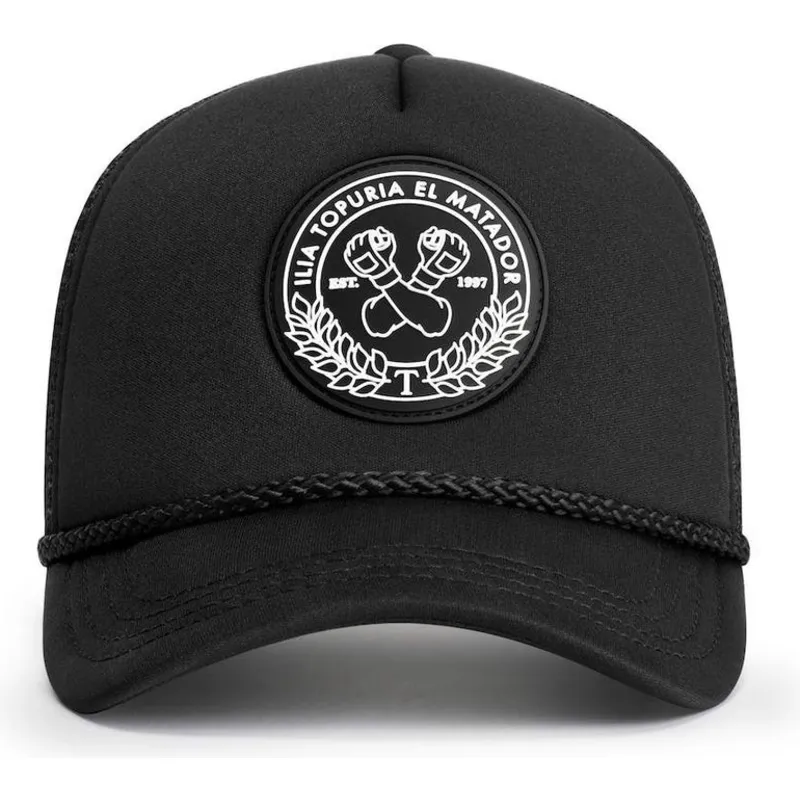 kasketter-buet-sort-snapback-af-oblack