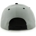 gra-snapback-cap-med-flad-skygge-og-los-angeles-kings-nhl-bogstavlogo-fra-47-brand