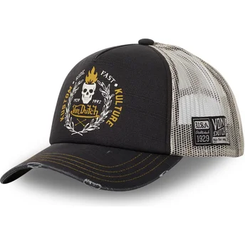 von-dutch-crew13-sort-og-gra-trucker-kasket